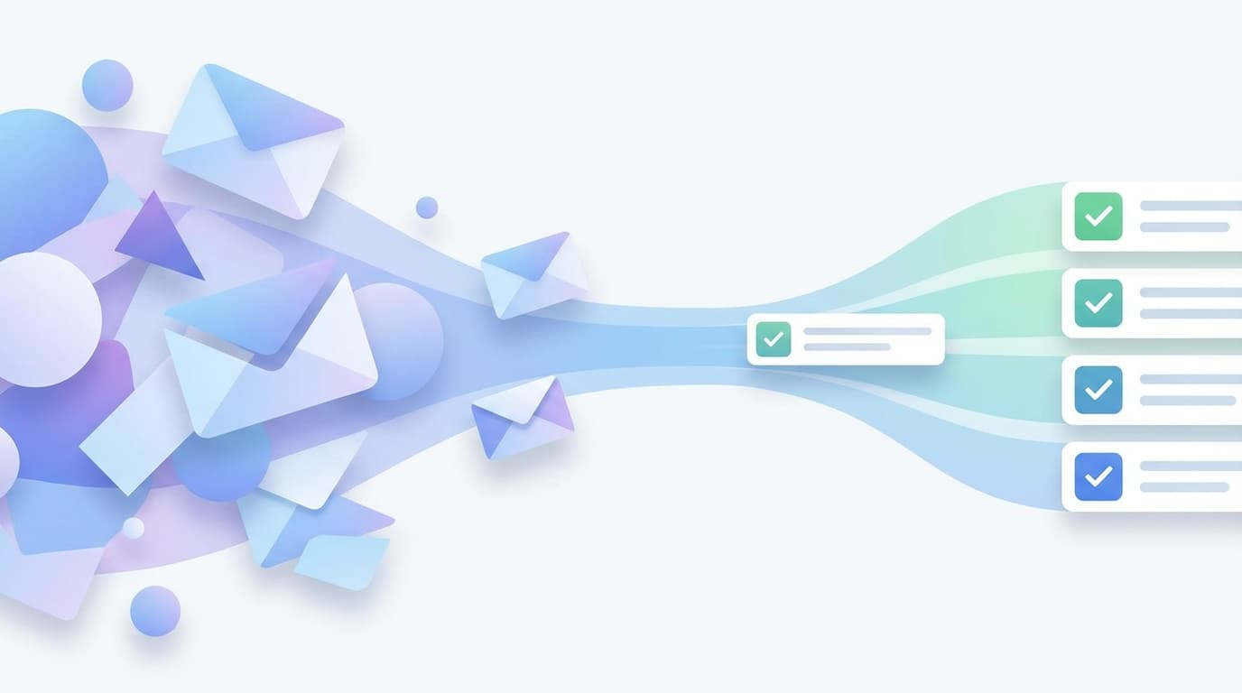 How to Turn Emails Into Tasks Without Copy-Pasting Anything