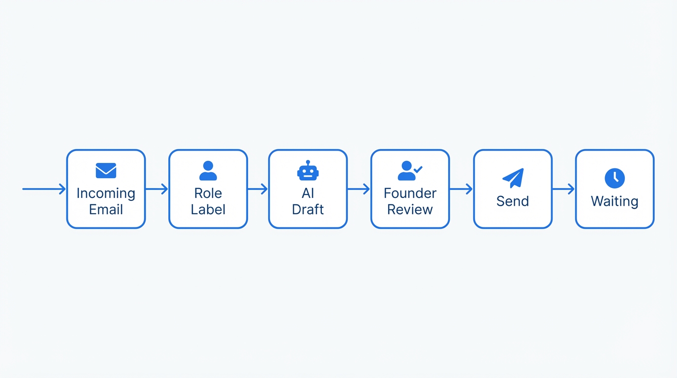 Email workflow process