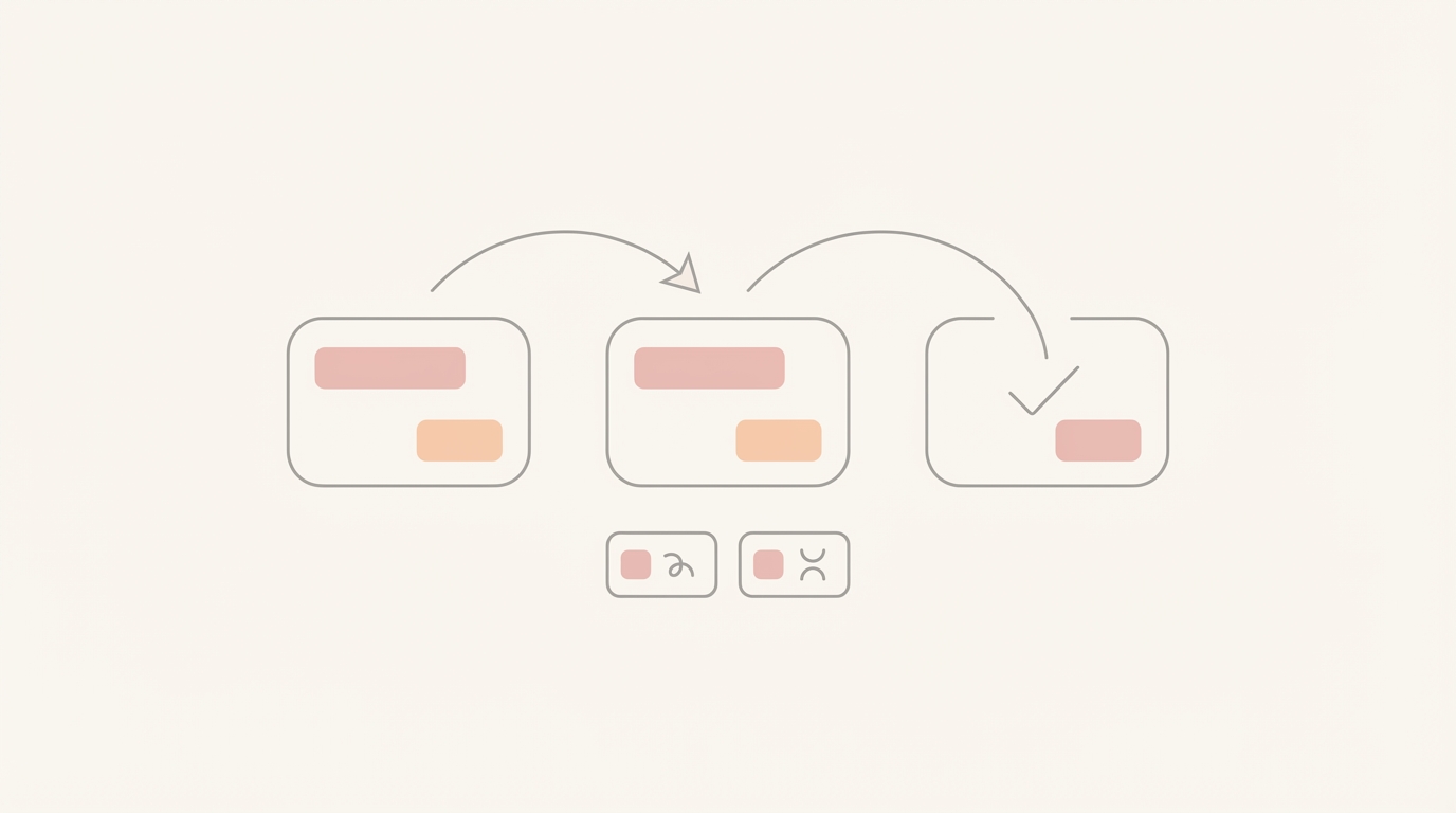 Review-first flow: drafts waiting for user approval before sending.